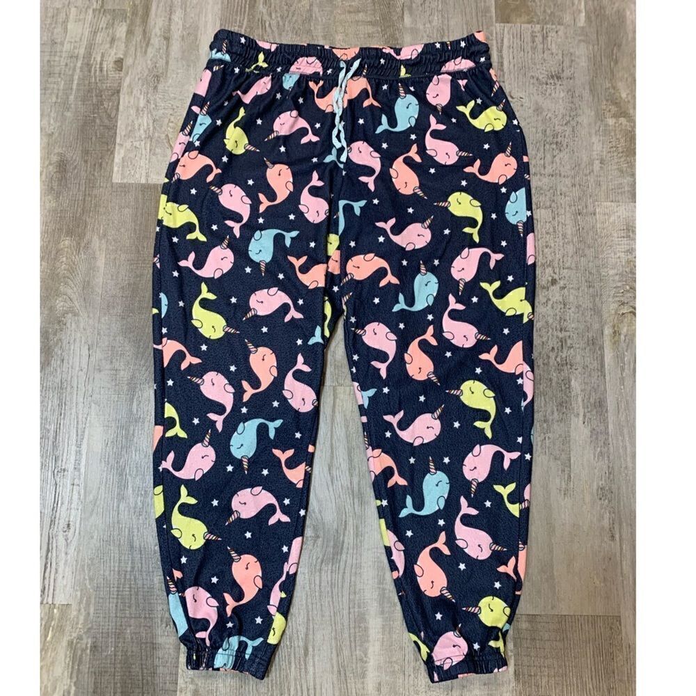Briefly stated unicorn whales xL (16-18) Lounge pants - Picture 6 of 9